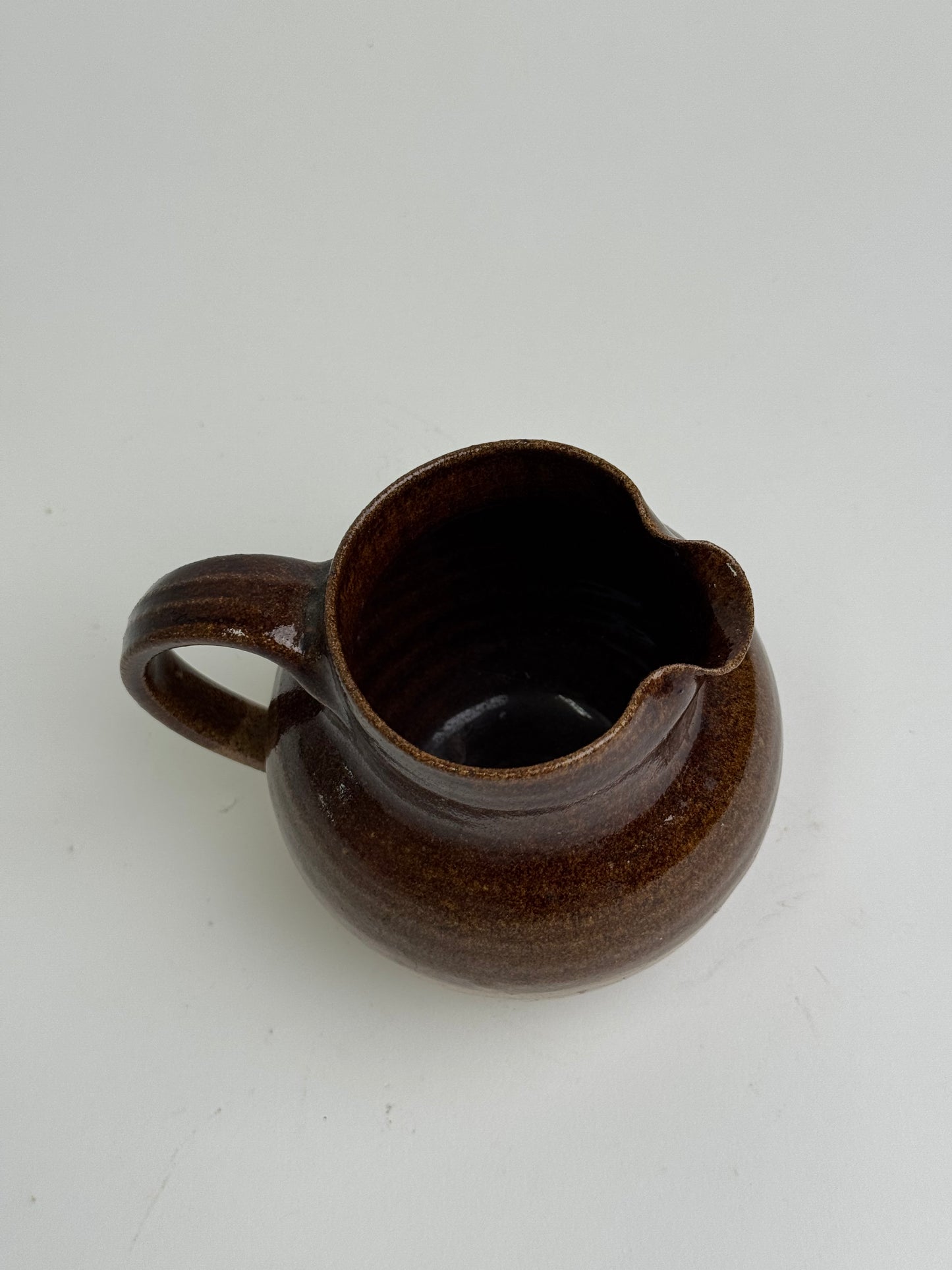 Two toned brown vintage jug