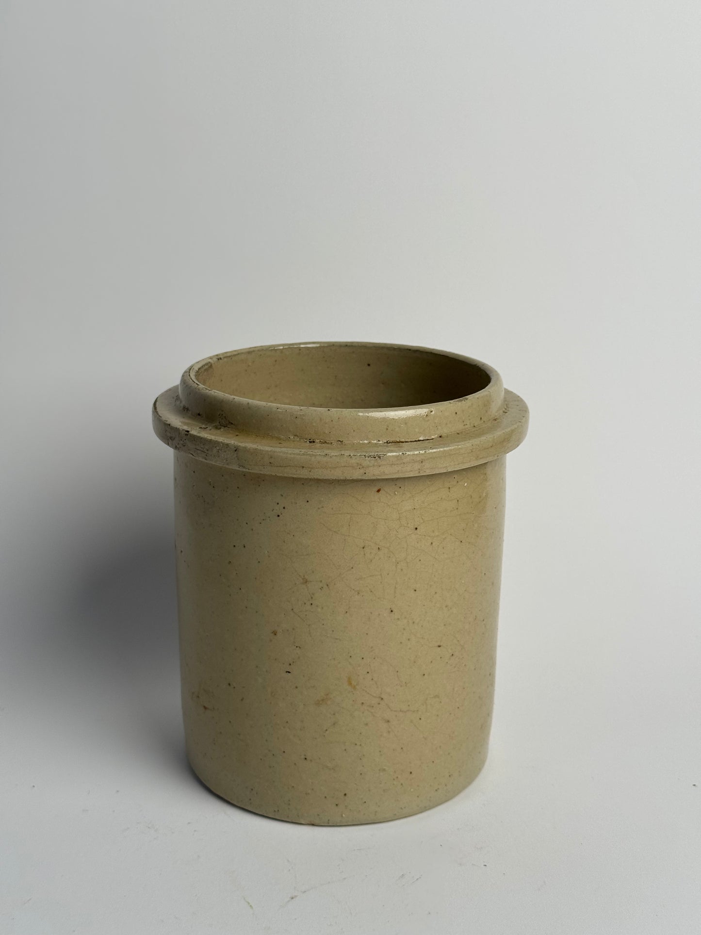 Glazed Stoneware Utility Pot