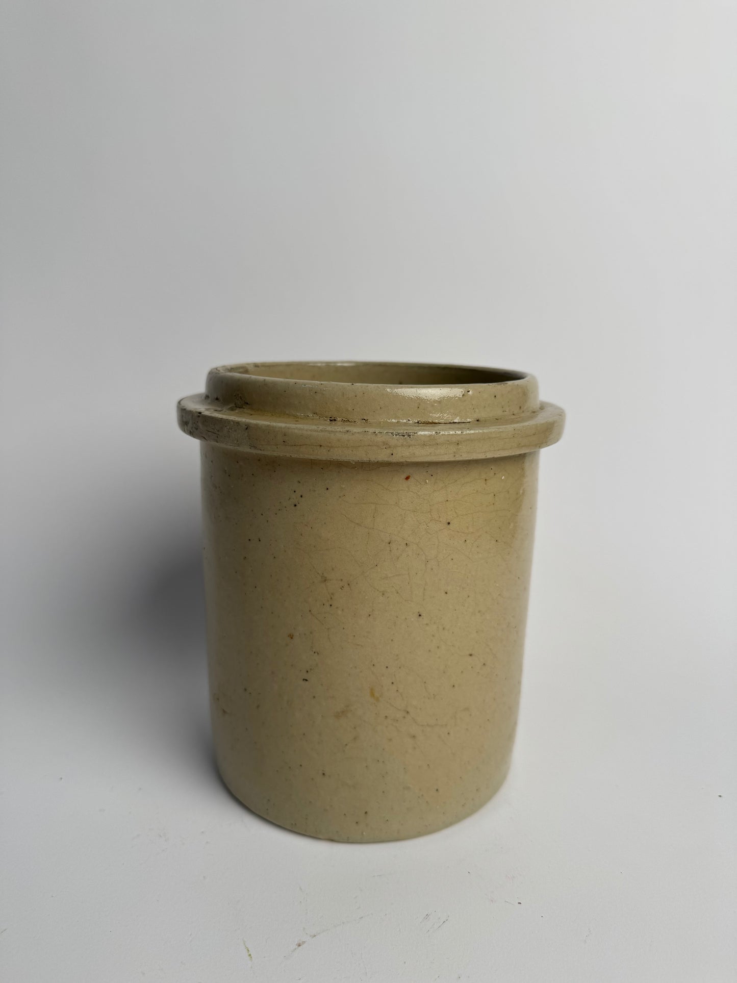 Glazed Stoneware Utility Pot