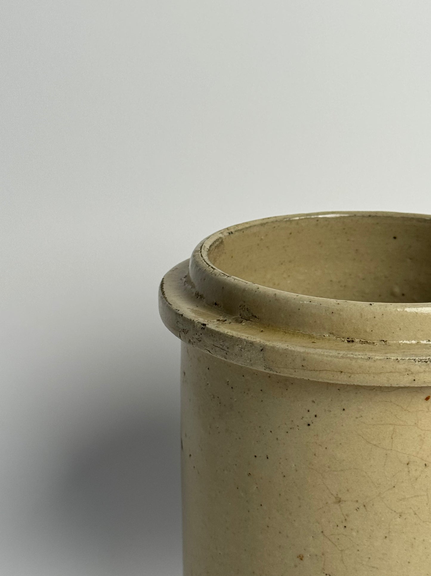 Glazed Stoneware Utility Pot