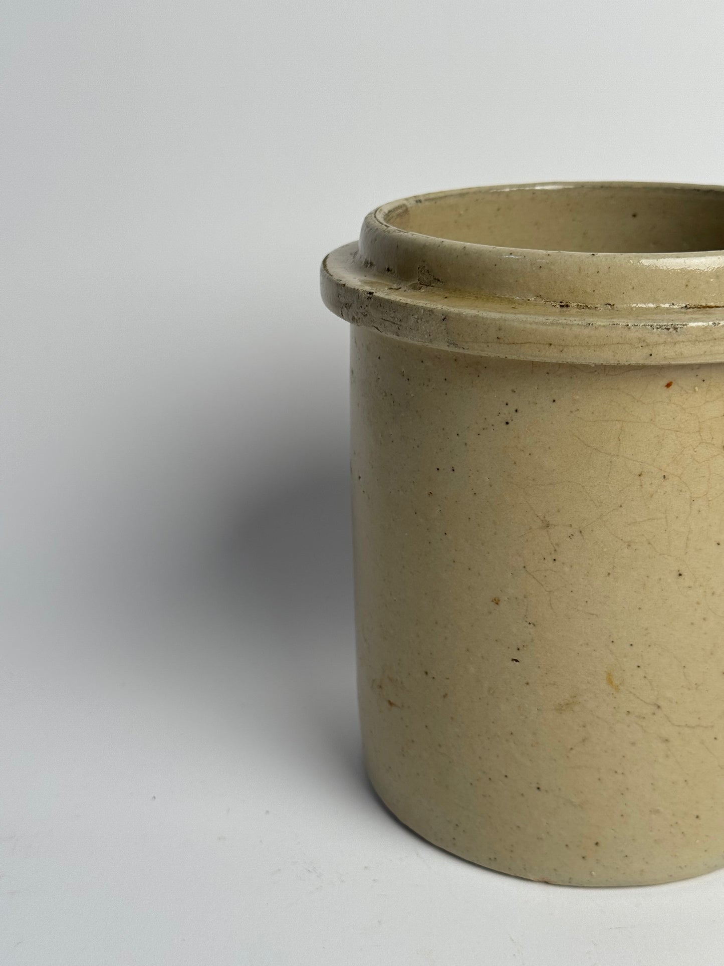 Glazed Stoneware Utility Pot