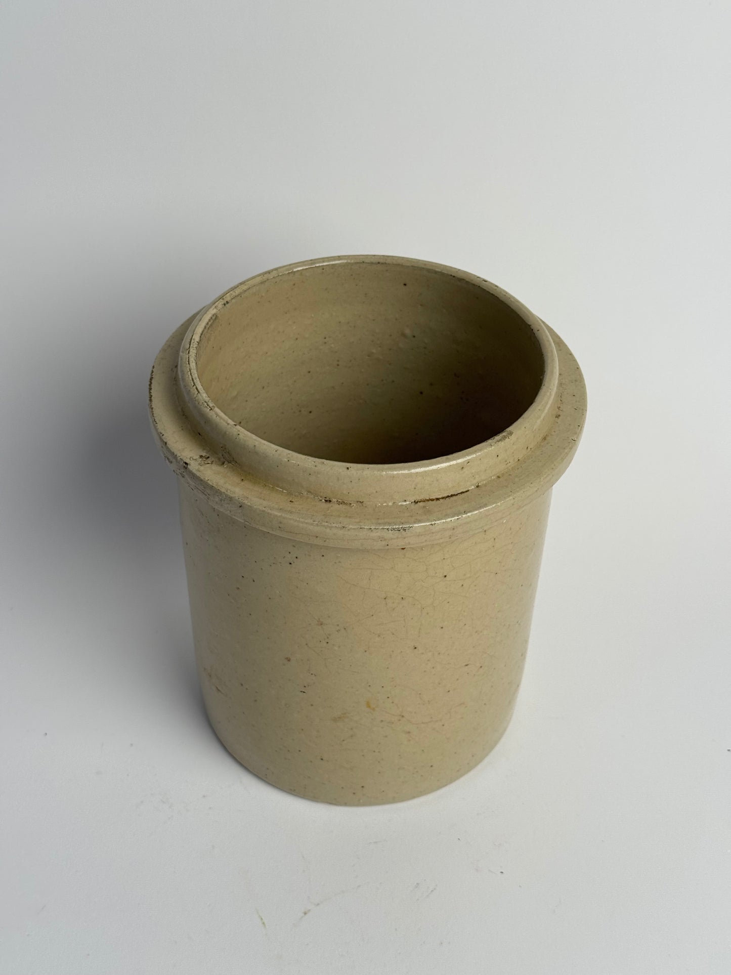 Glazed Stoneware Utility Pot