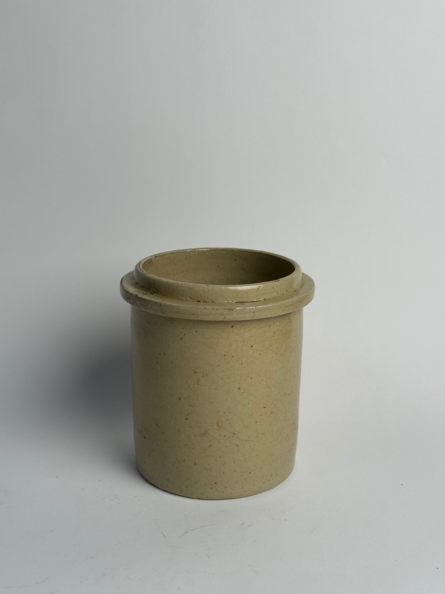 Glazed Stoneware Utility Pot