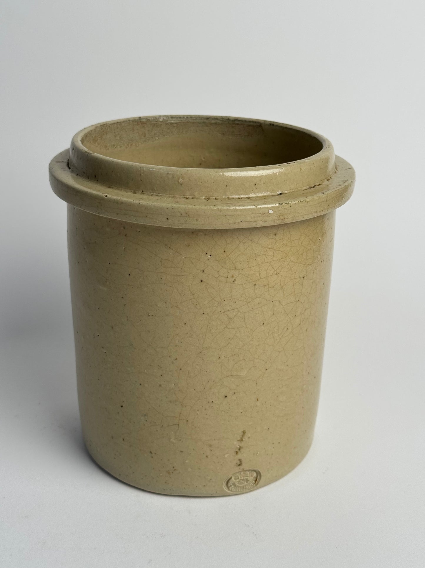 Glazed Stoneware Utility Pot