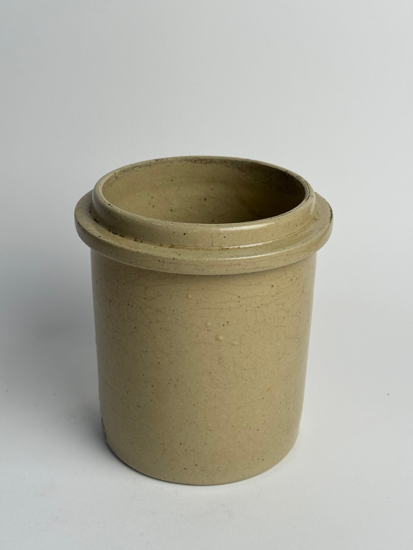 Glazed Stoneware Utility Pot