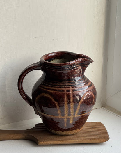 Rich Brown Studio Pottery Jug