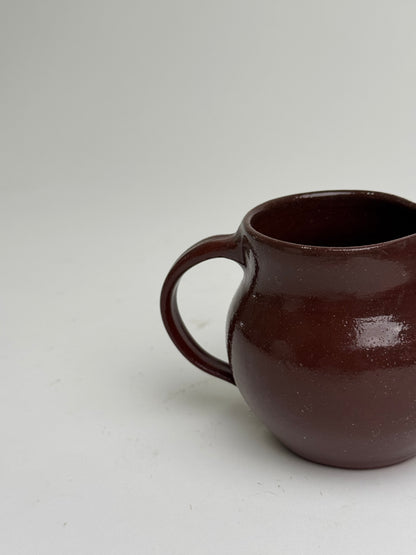 Small deep brown vintage jug