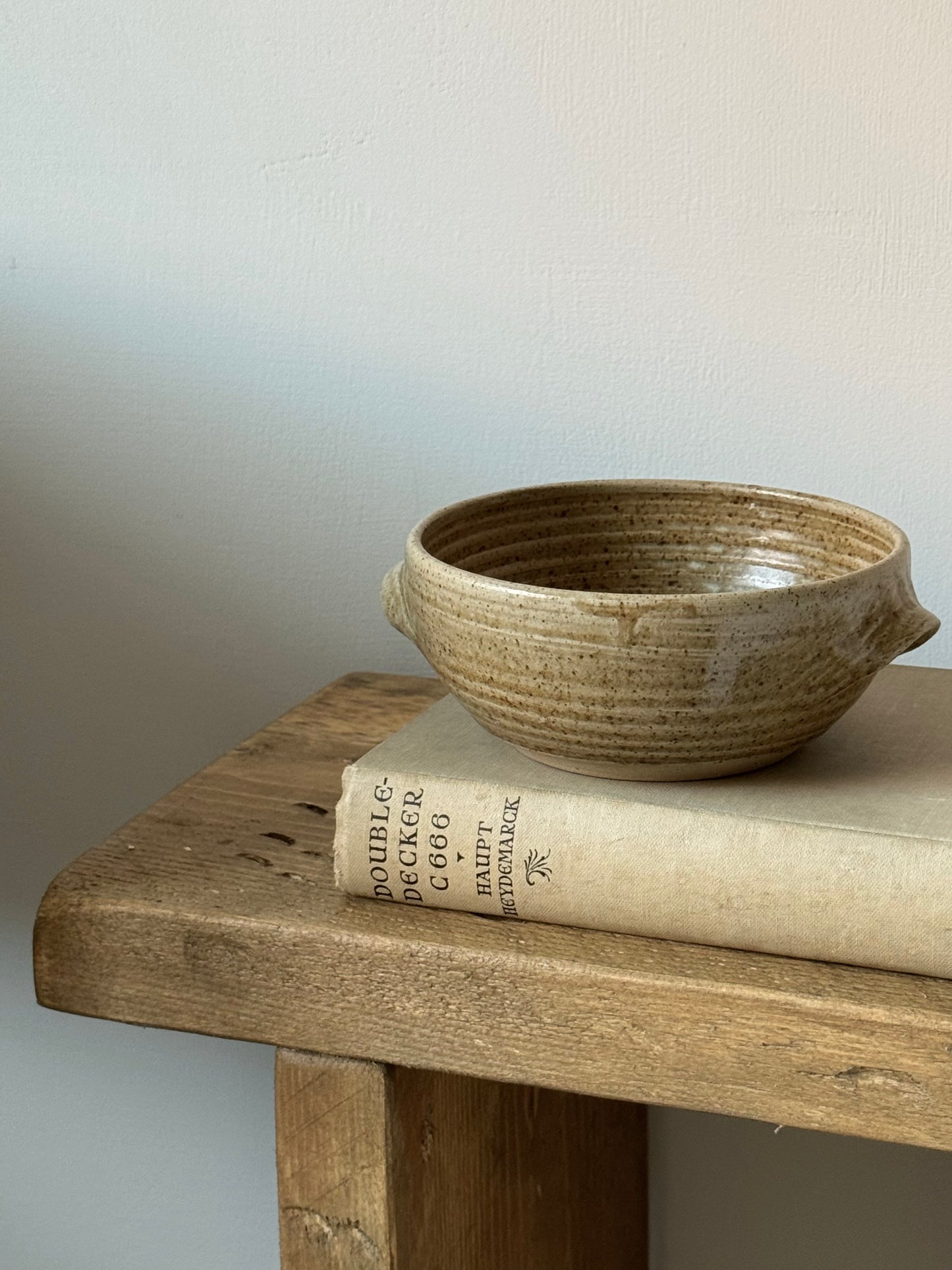 Low Rounded Vintage Bowl