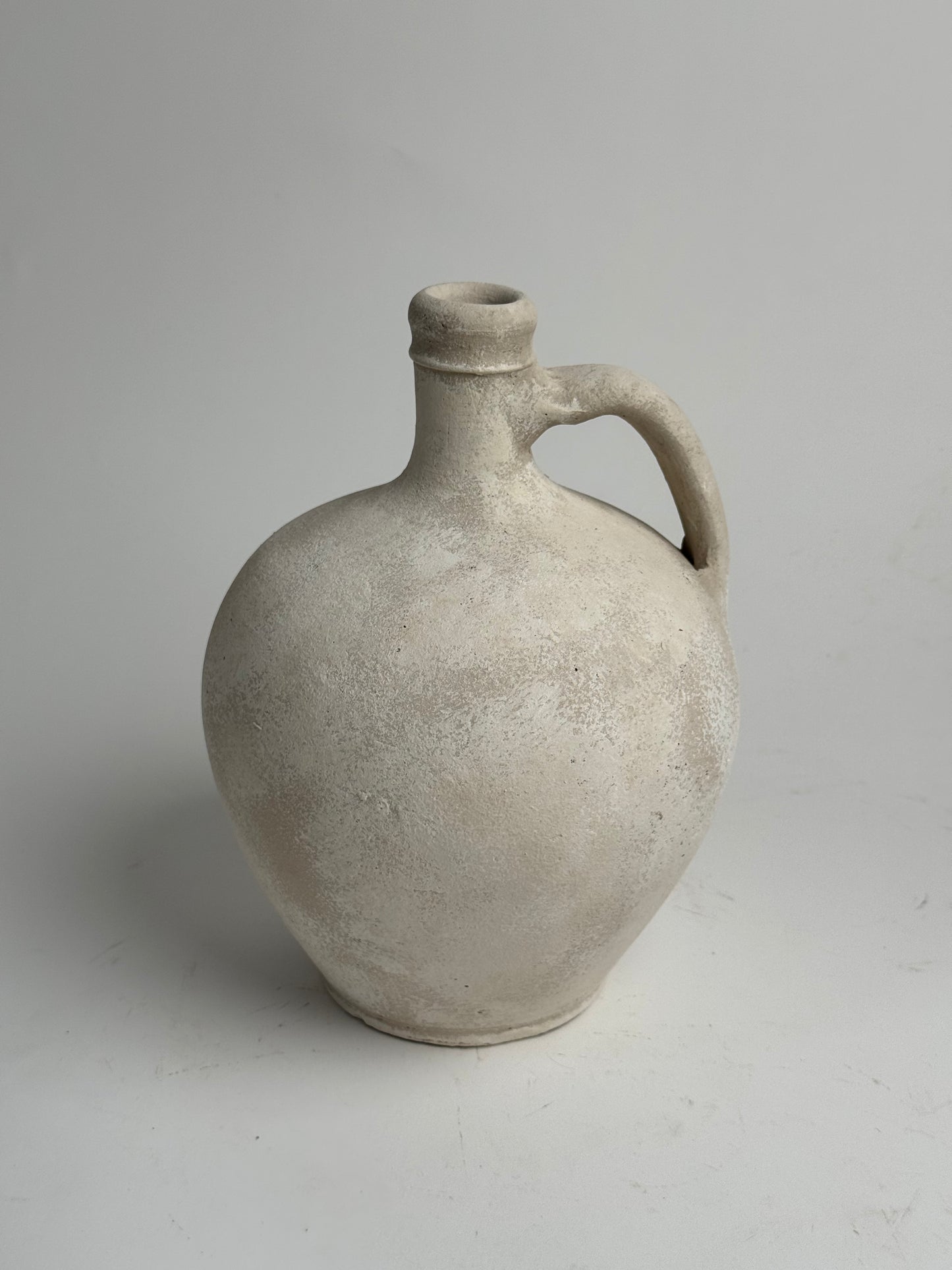 Up-Cycled | Patina Effect Handled Round Jug
