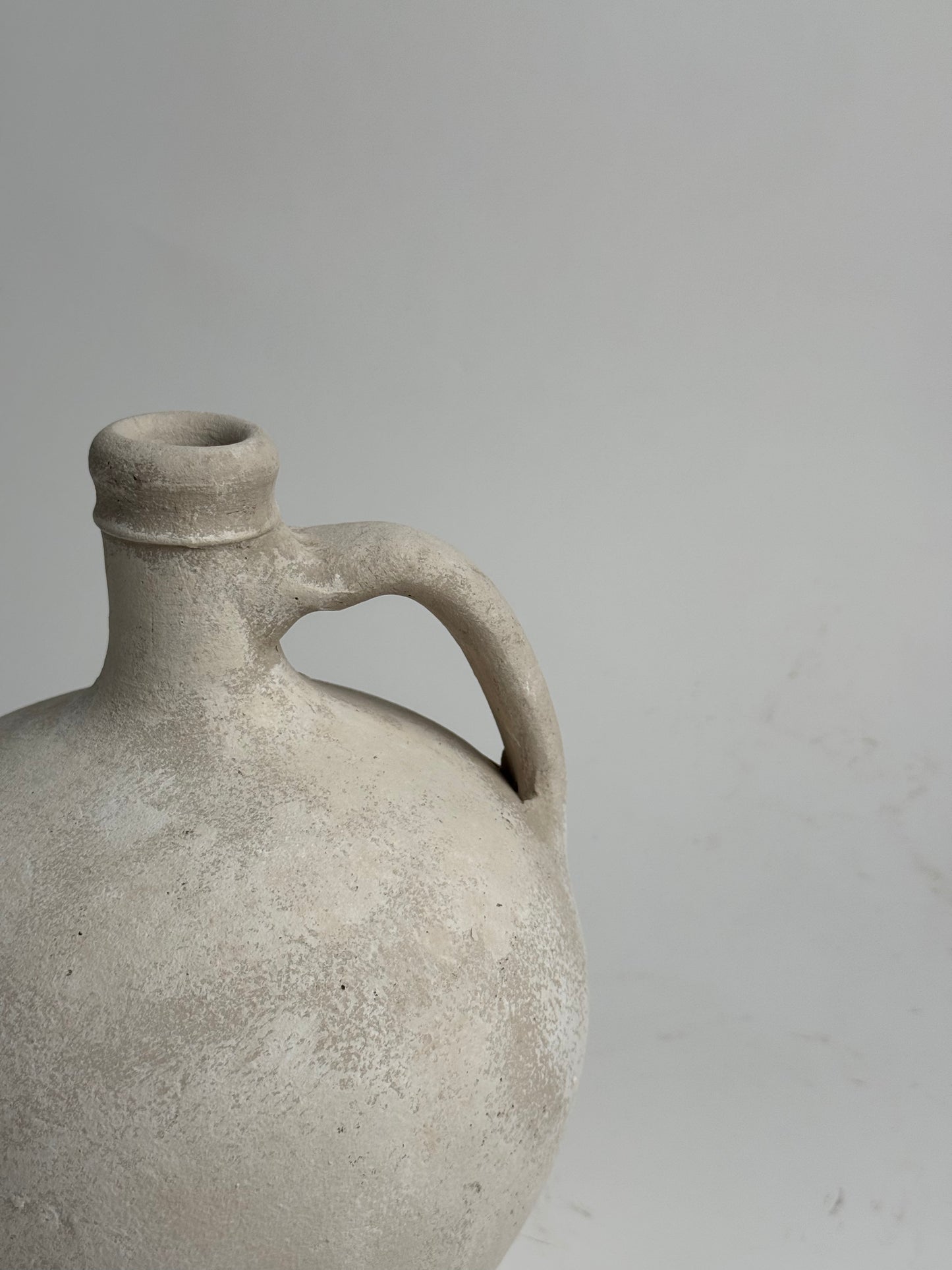 Up-Cycled | Patina Effect Handled Round Jug