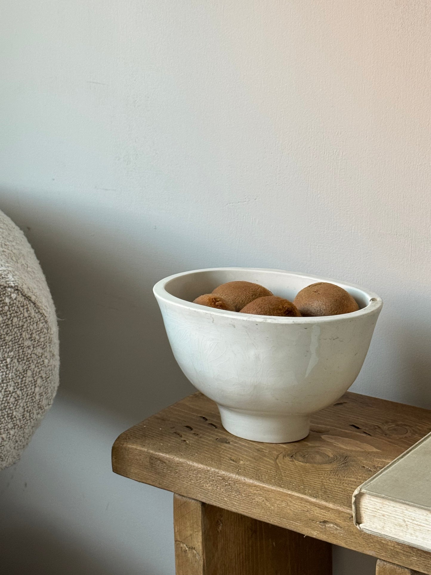 Large White Vintage Jelly Mould