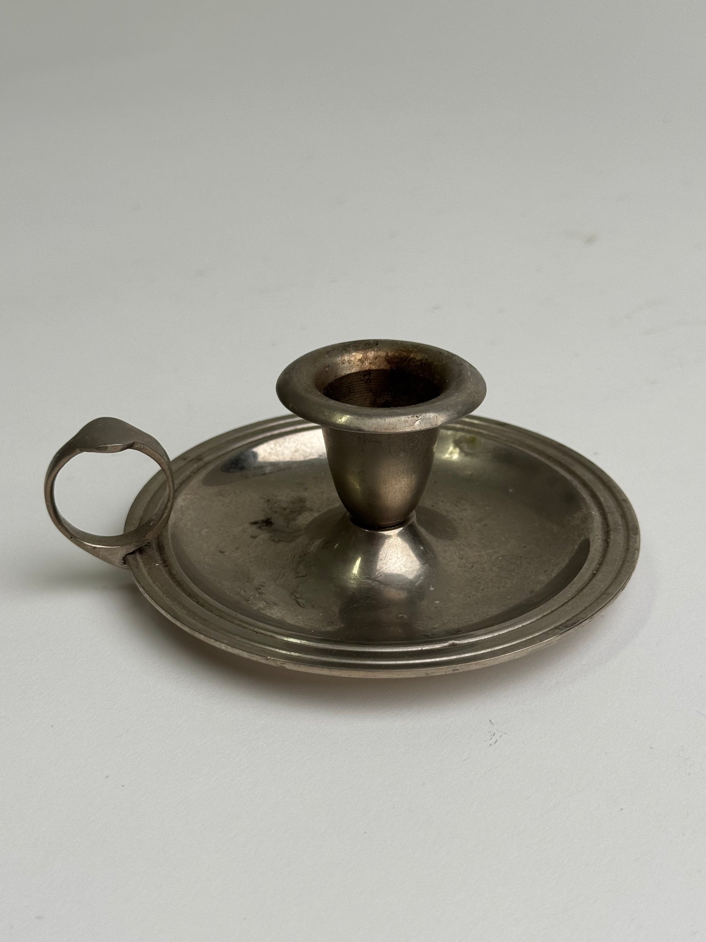 Vintage Silver Candle Holder