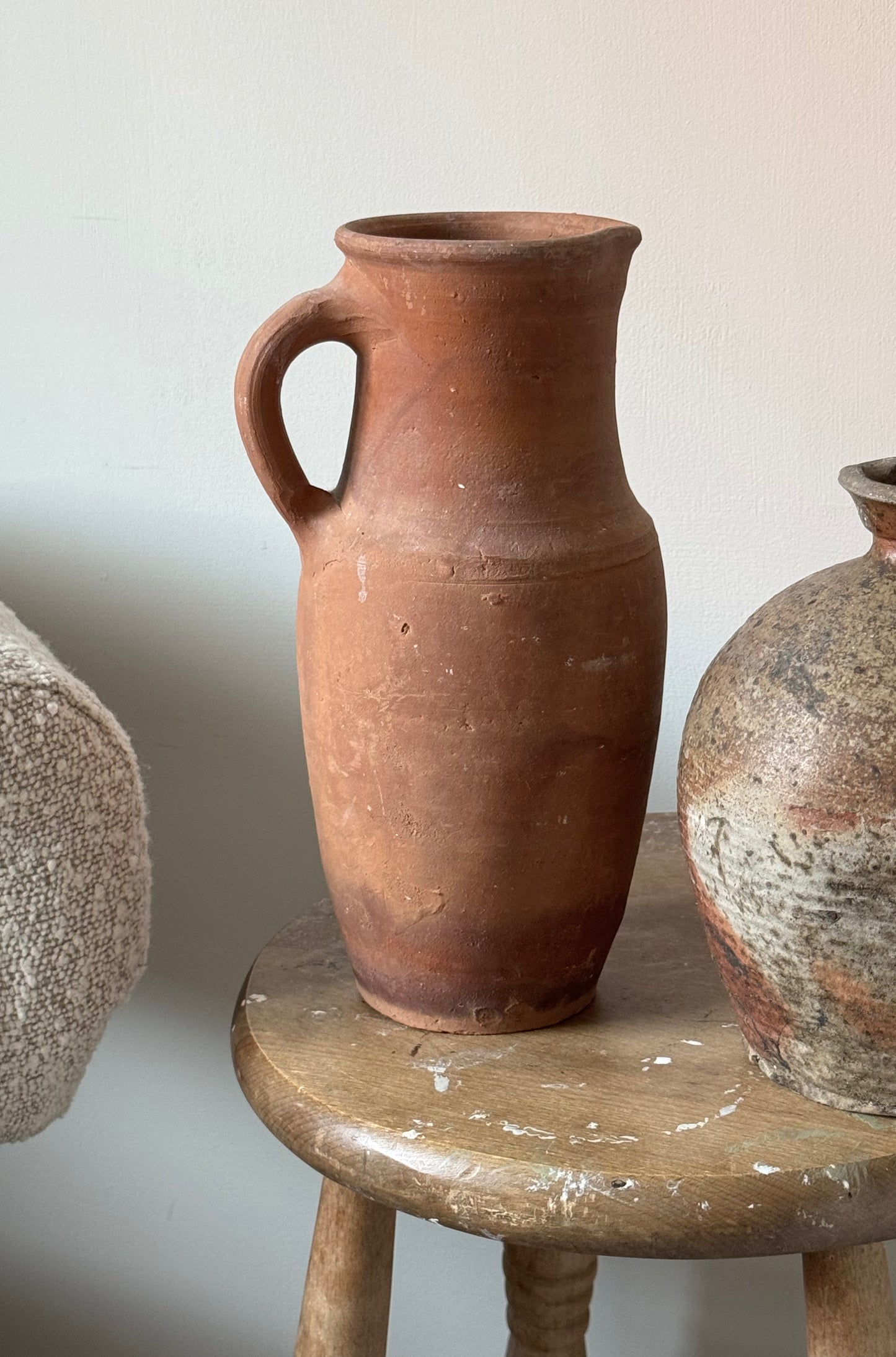 Slim Terracotta Jug
