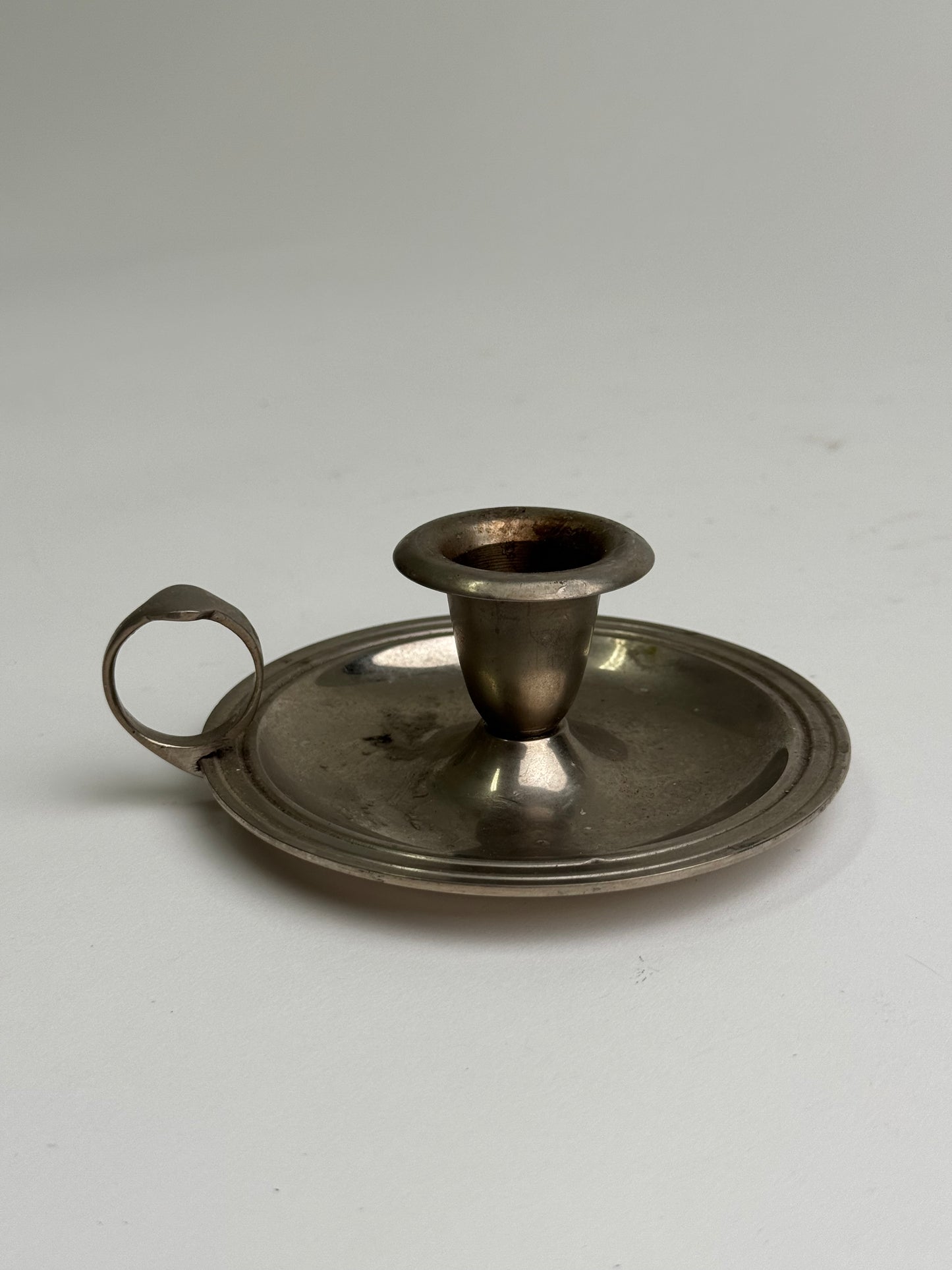 Vintage Silver Candle Holder