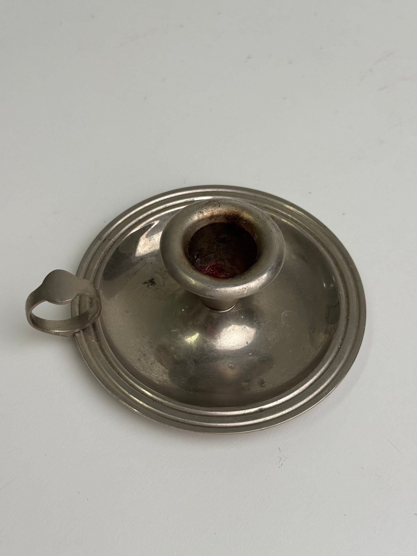 Vintage Silver Candle Holder