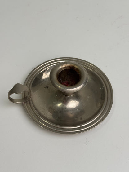 Vintage Silver Candle Holder