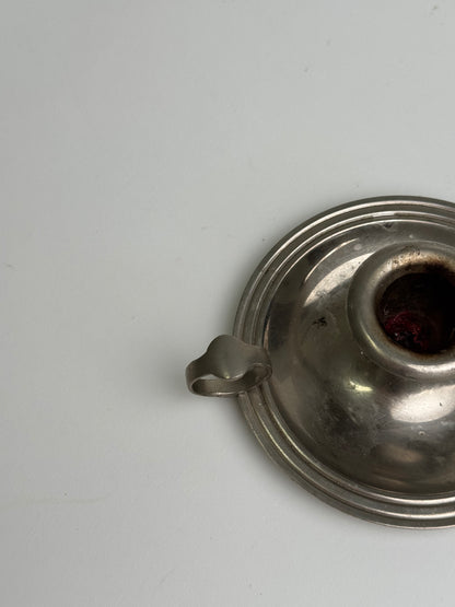 Vintage Silver Candle Holder