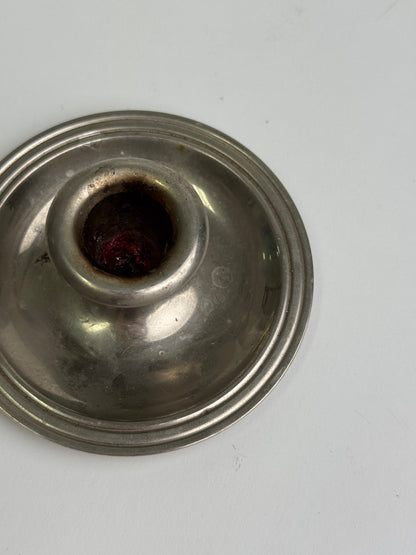 Vintage Silver Candle Holder