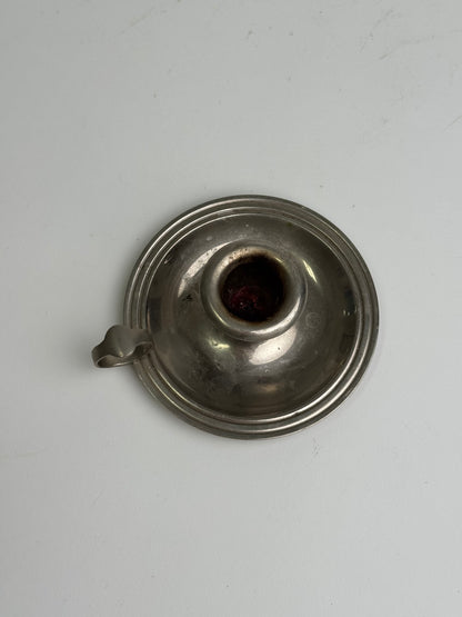 Vintage Silver Candle Holder