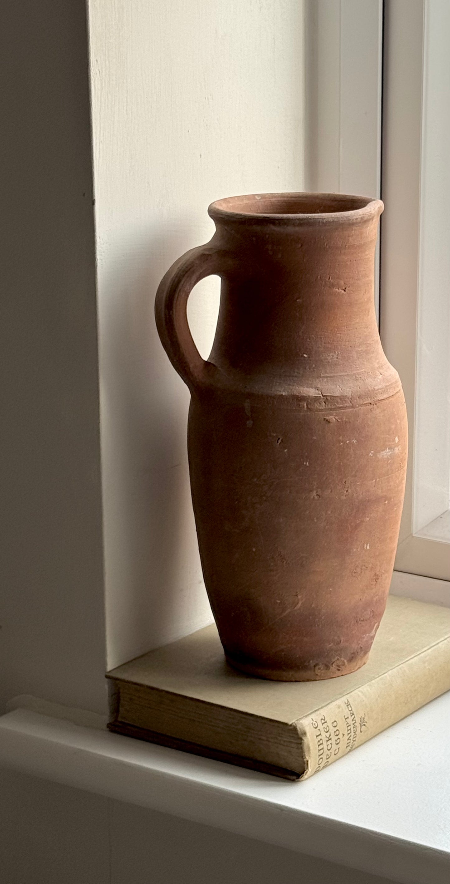 Slim Terracotta Jug