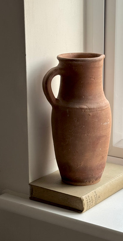 Slim Terracotta Jug