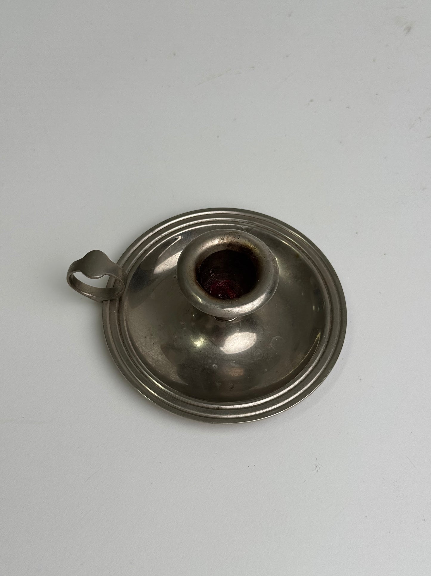 Vintage Silver Candle Holder