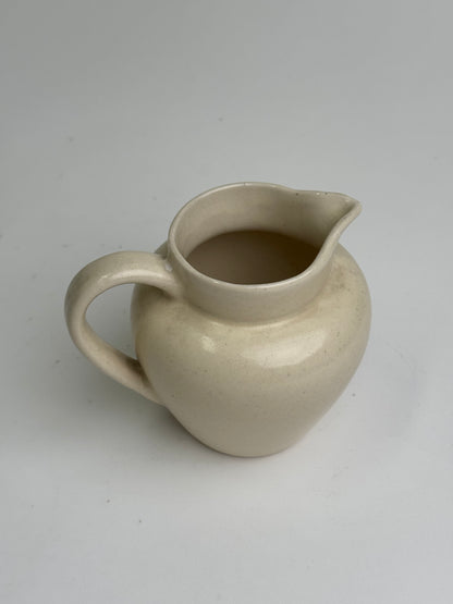 Cream Glazed Vintage Jug