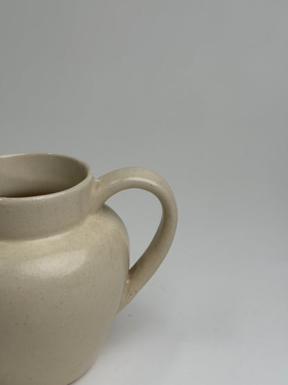 Cream Glazed Vintage Jug