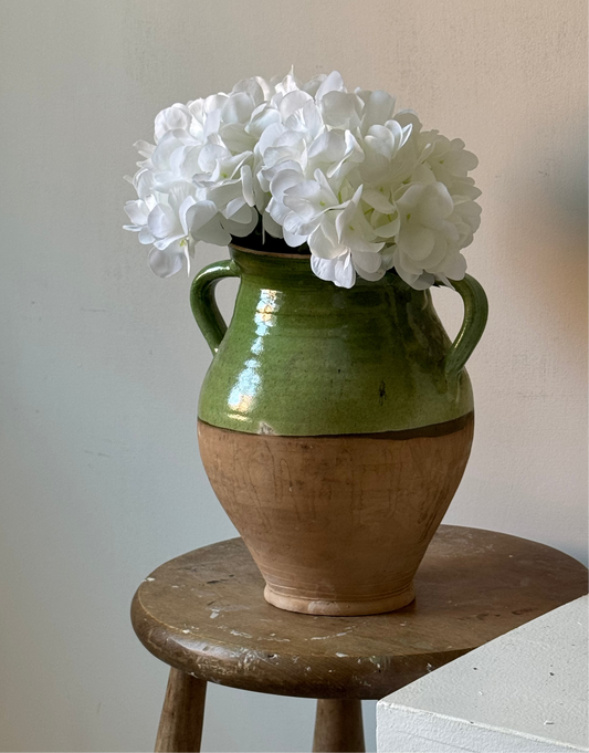 Light Green Half Glaze Vessel