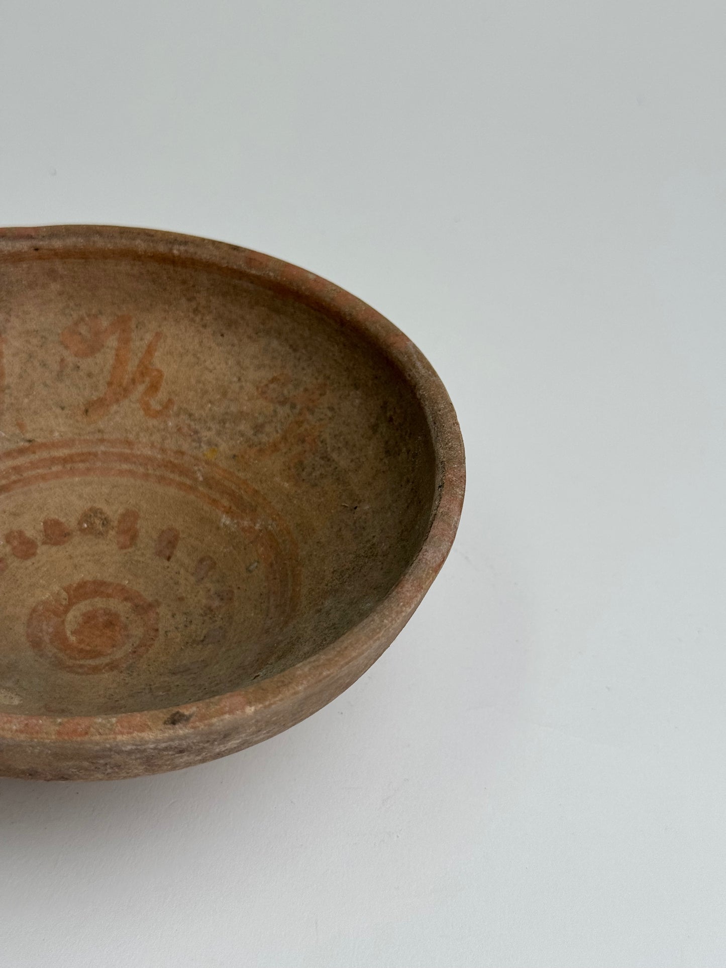 Wide Terracotta Pattern Bowl