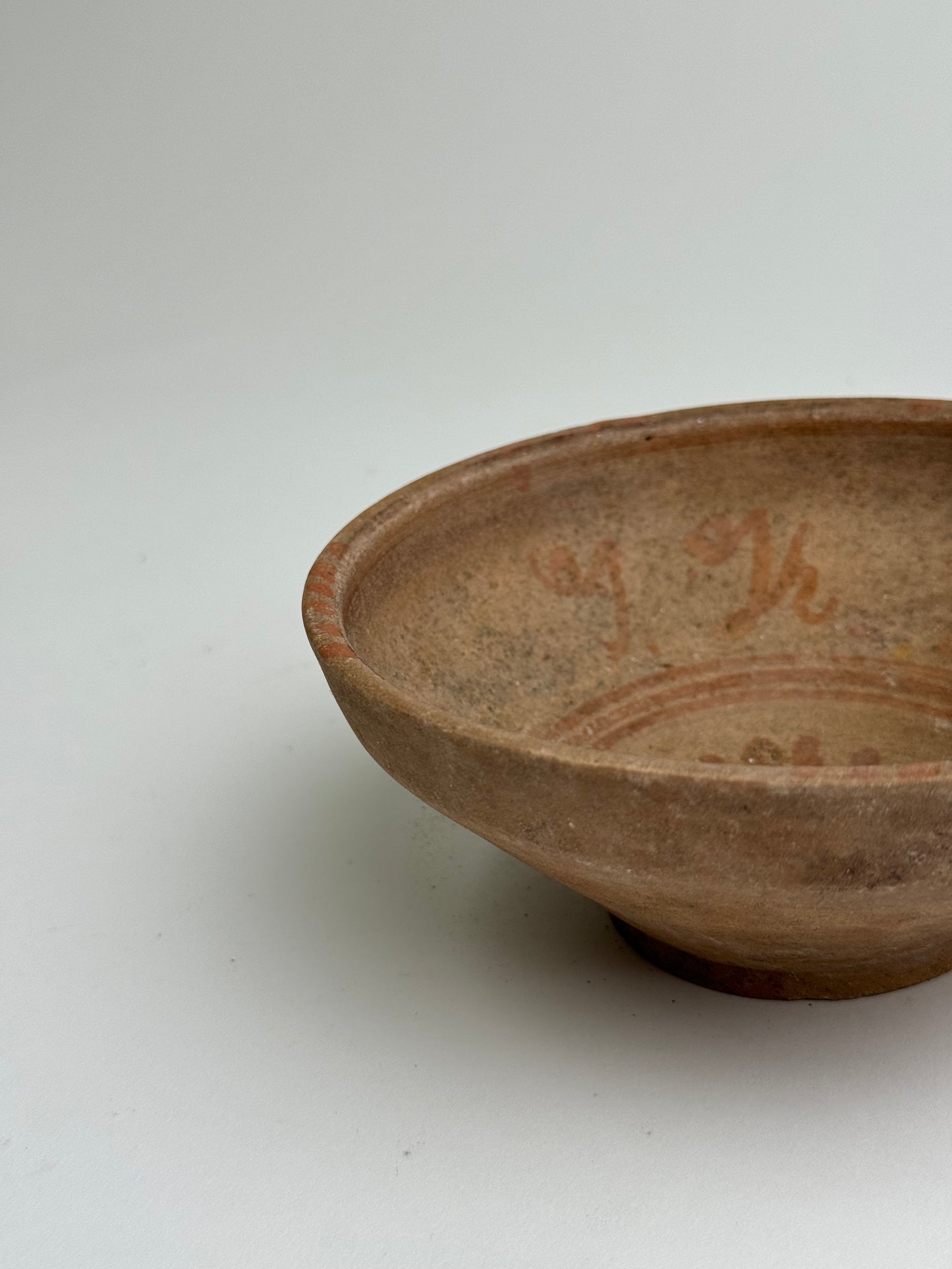 Wide Terracotta Pattern Bowl