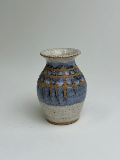 Small Pale Blue Studio Pottery Vase