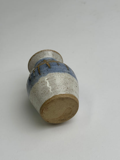 Small Pale Blue Studio Pottery Vase