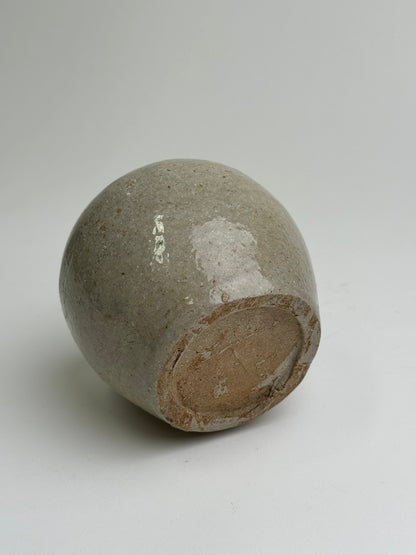 Oatmeal Glaze Antique Ginger Jar