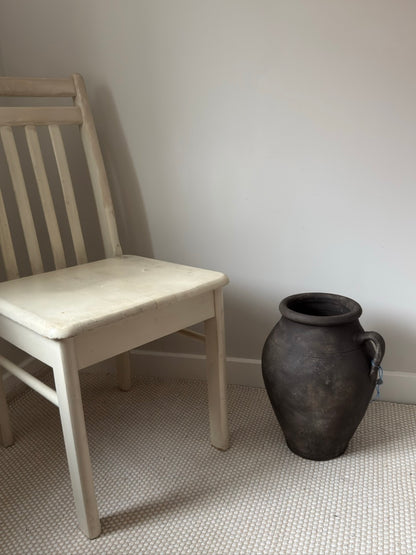 Up-Cycled | Large Aged Effect Earthy Handled Vessel