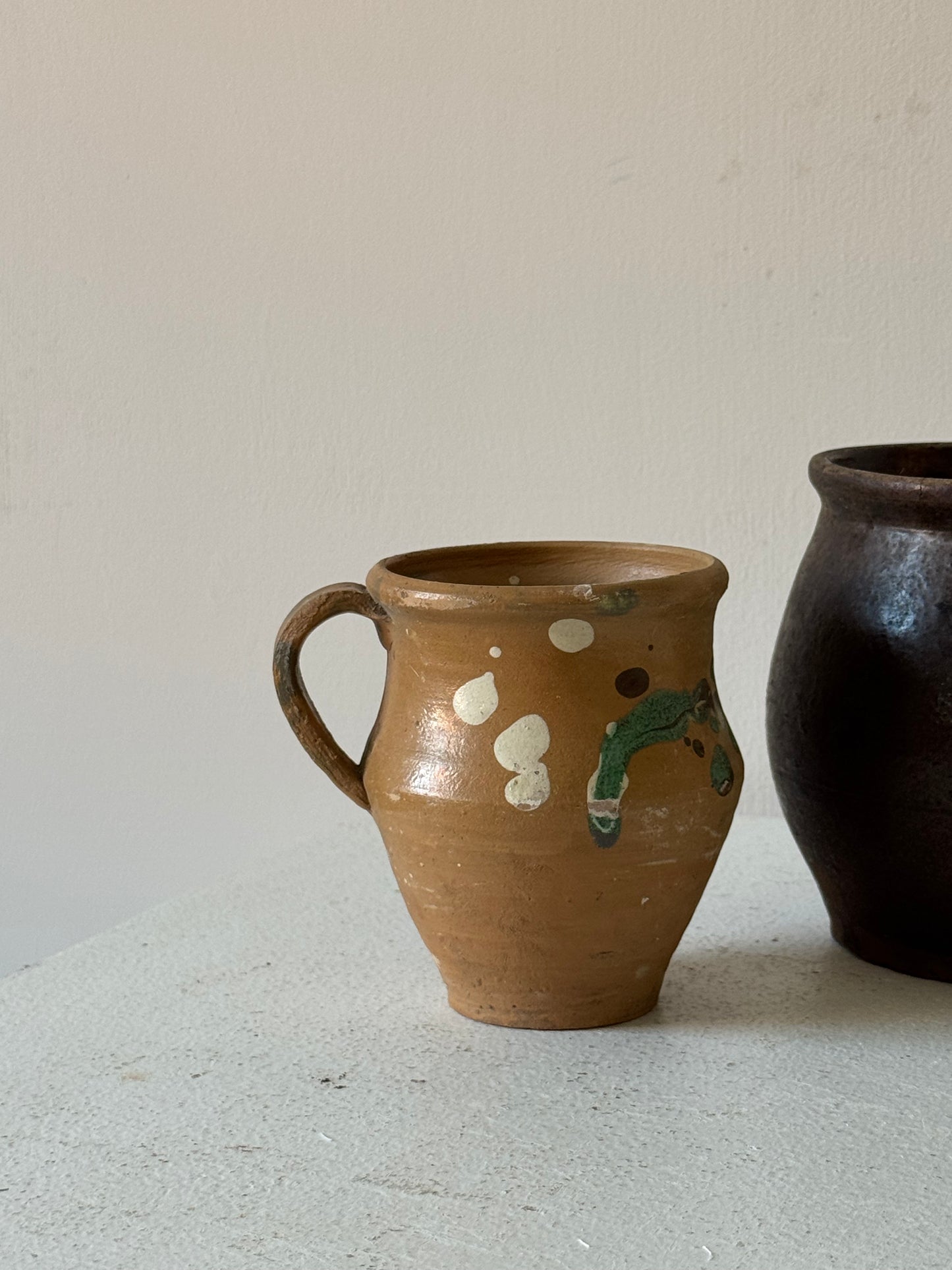 Small Patterned Folk Jug