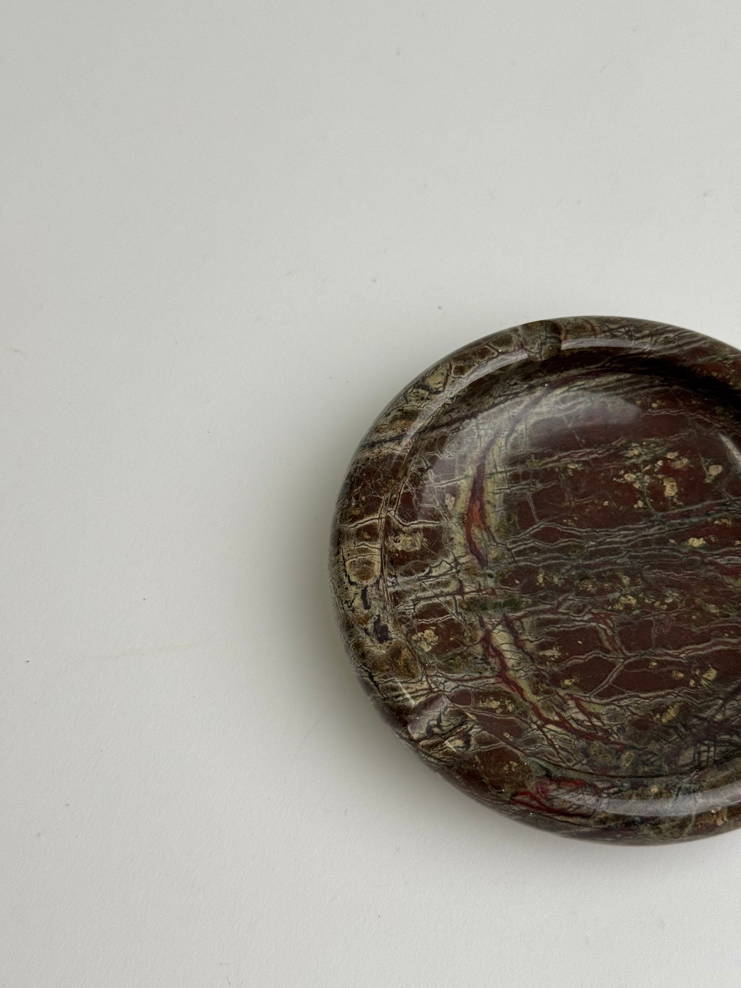 Vintage Marble Trinket Tray