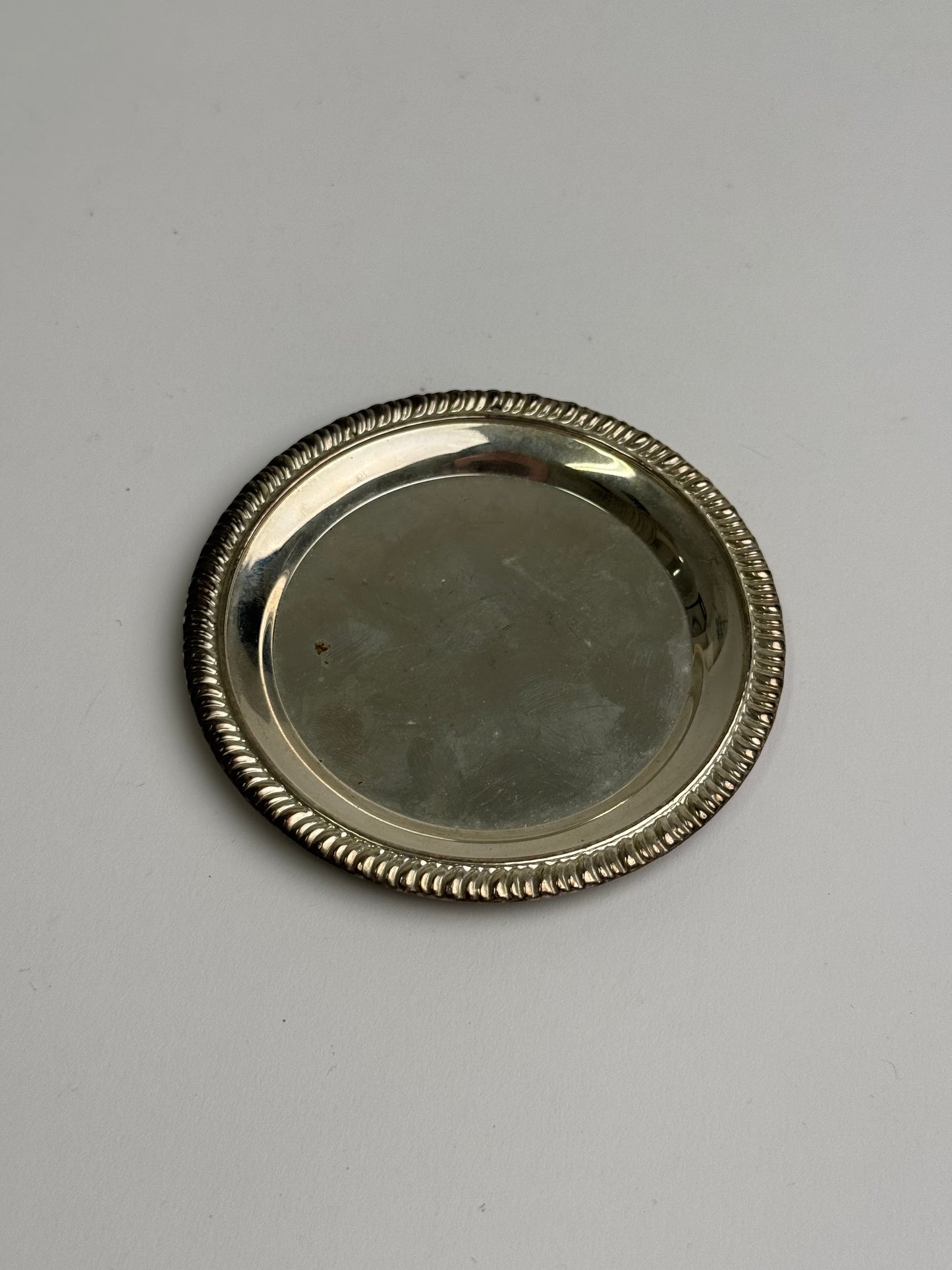 Small Vintage Silver Dish