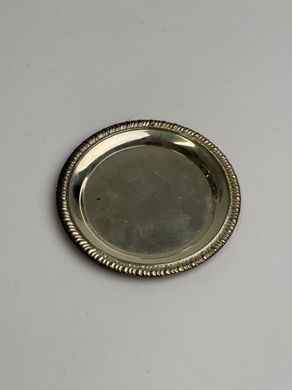 Small Vintage Silver Dish