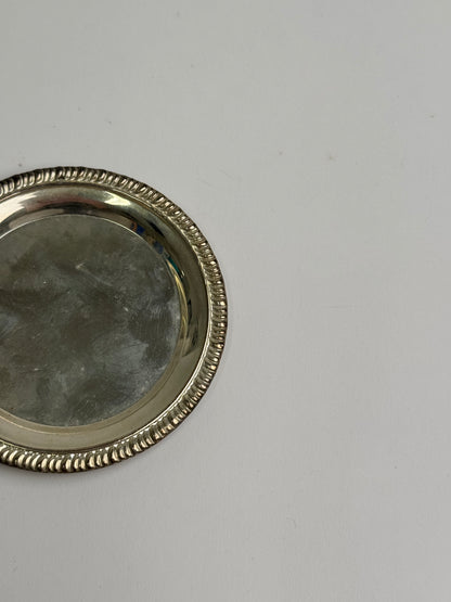 Small Vintage Silver Dish