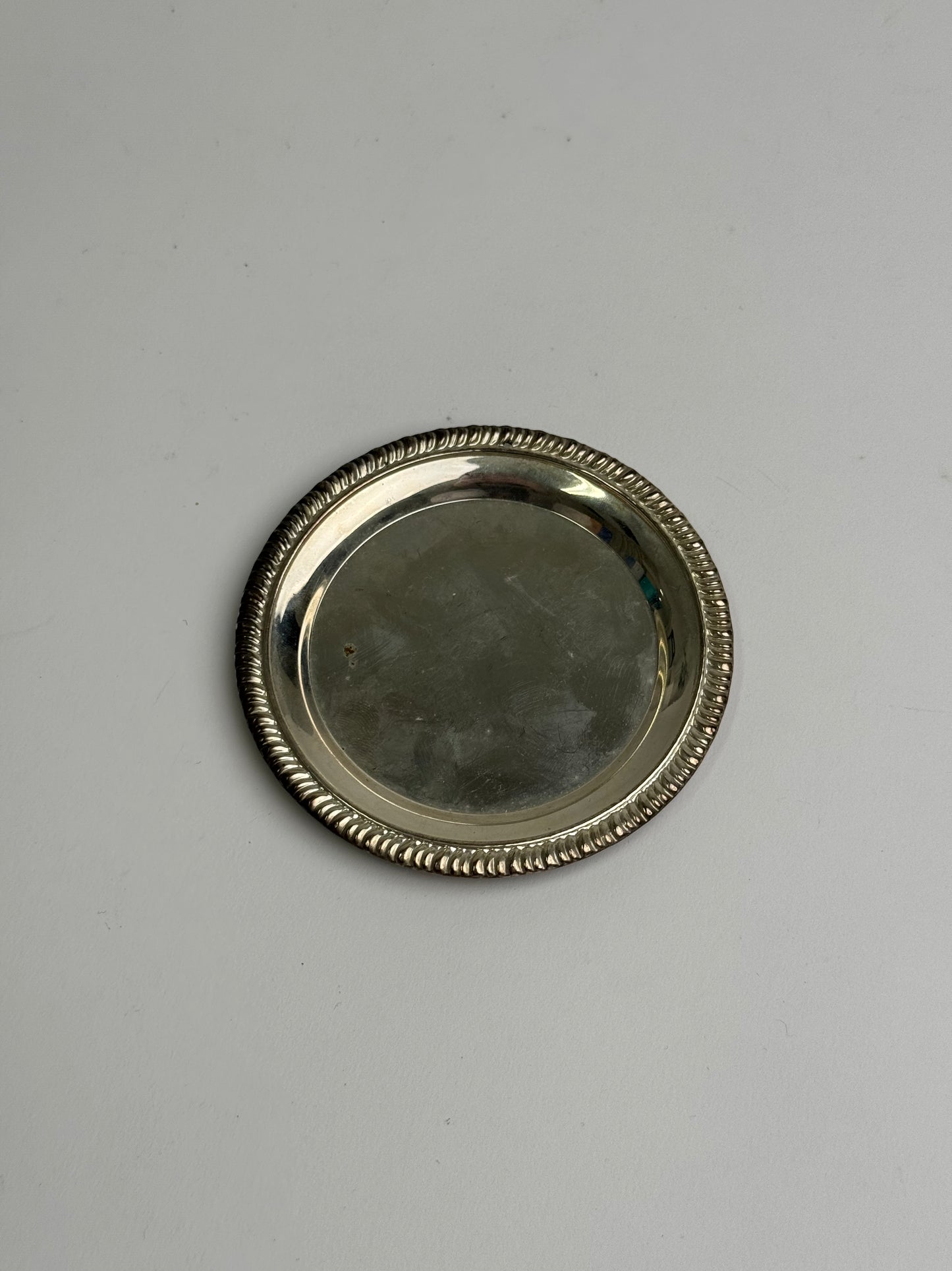 Small Vintage Silver Dish