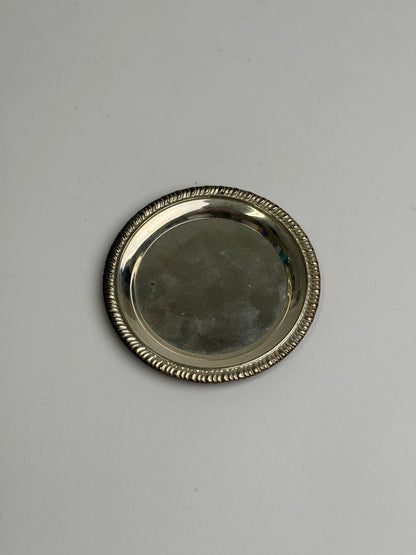 Small Vintage Silver Dish