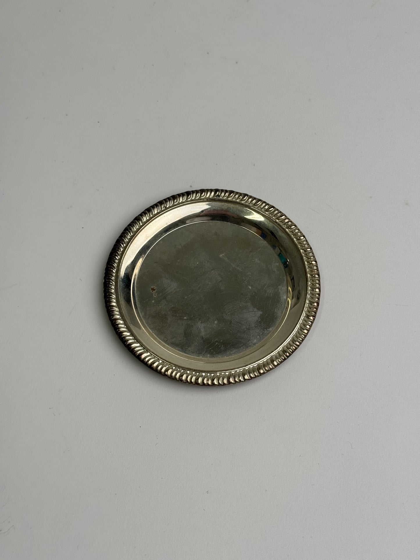 Small Vintage Silver Dish