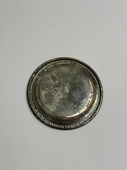 Small Vintage Silver Dish