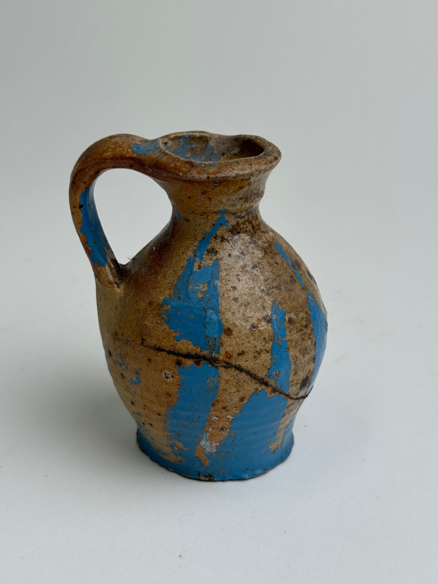 Blue Detail Vintage Mediterranean Jug