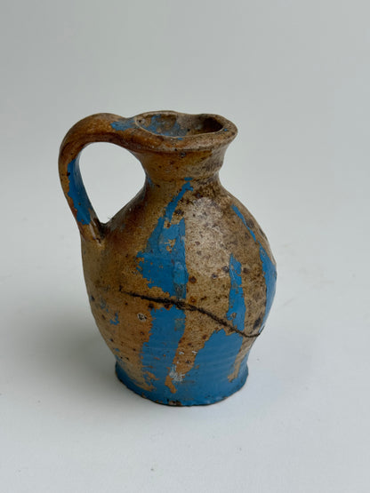 Blue Detail Vintage Mediterranean Jug