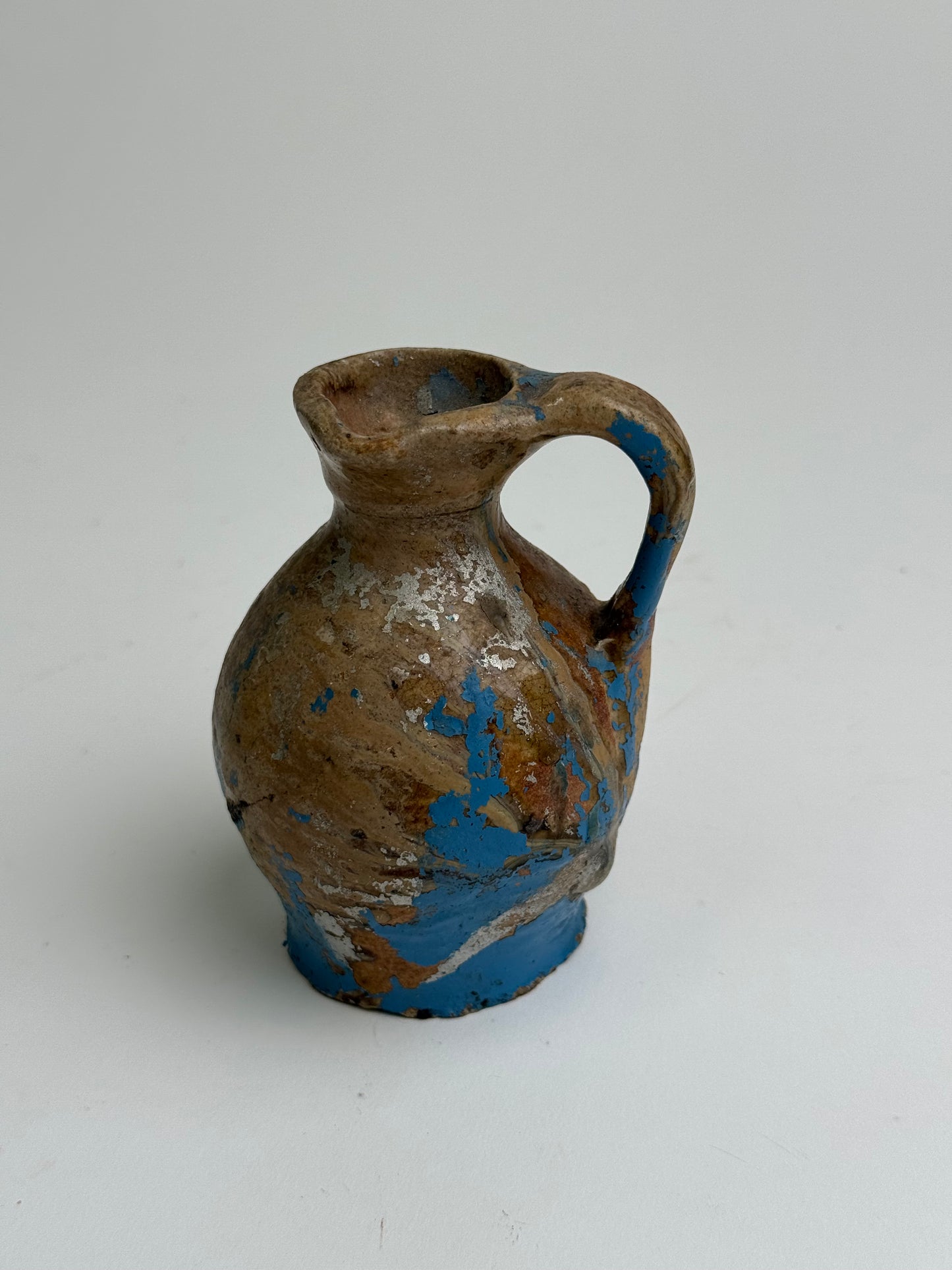 Blue Detail Vintage Mediterranean Jug
