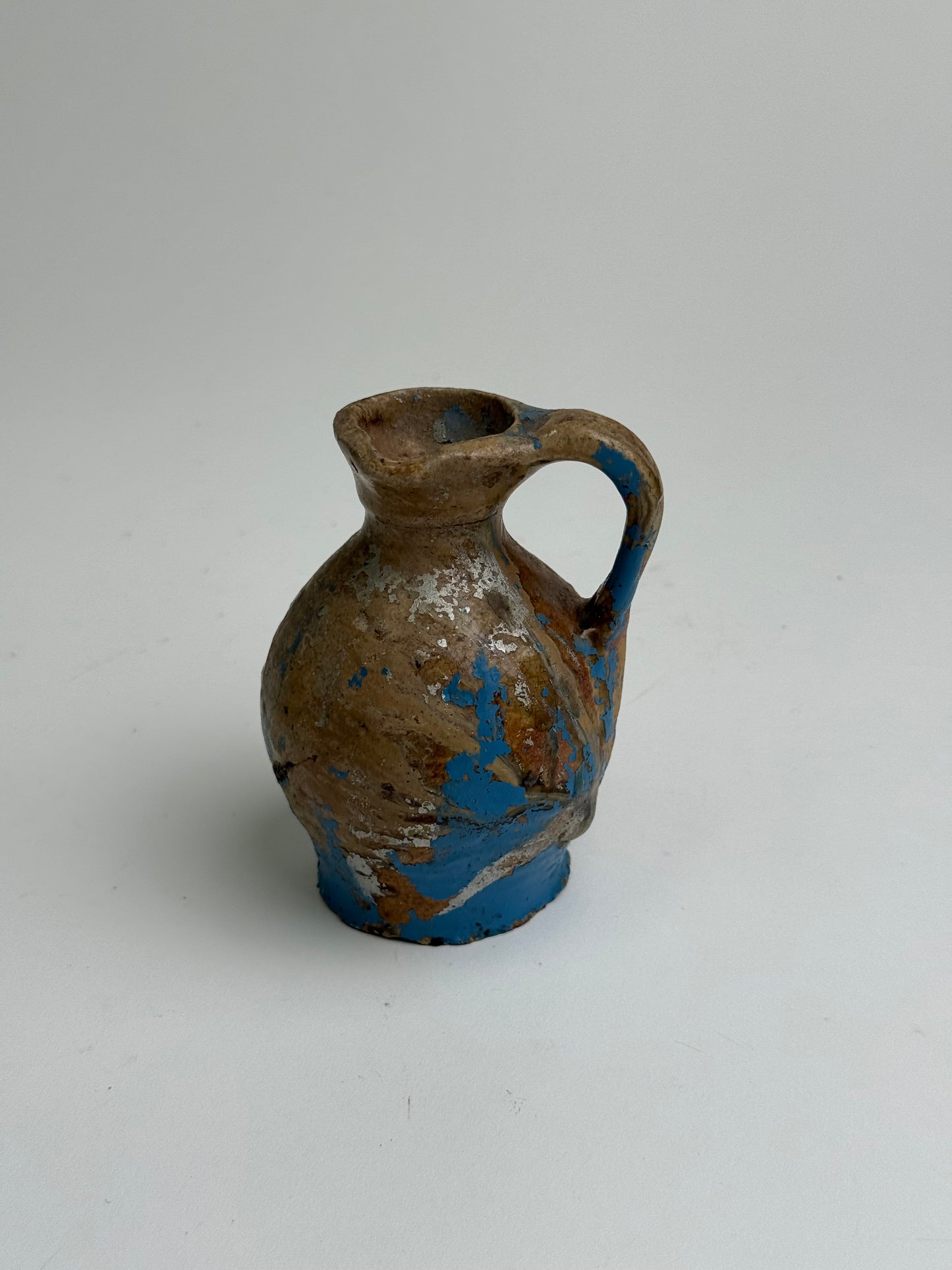 Blue Detail Vintage Mediterranean Jug