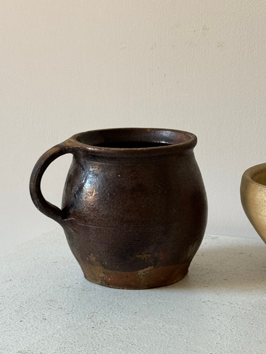 Earthy Brown French Mug