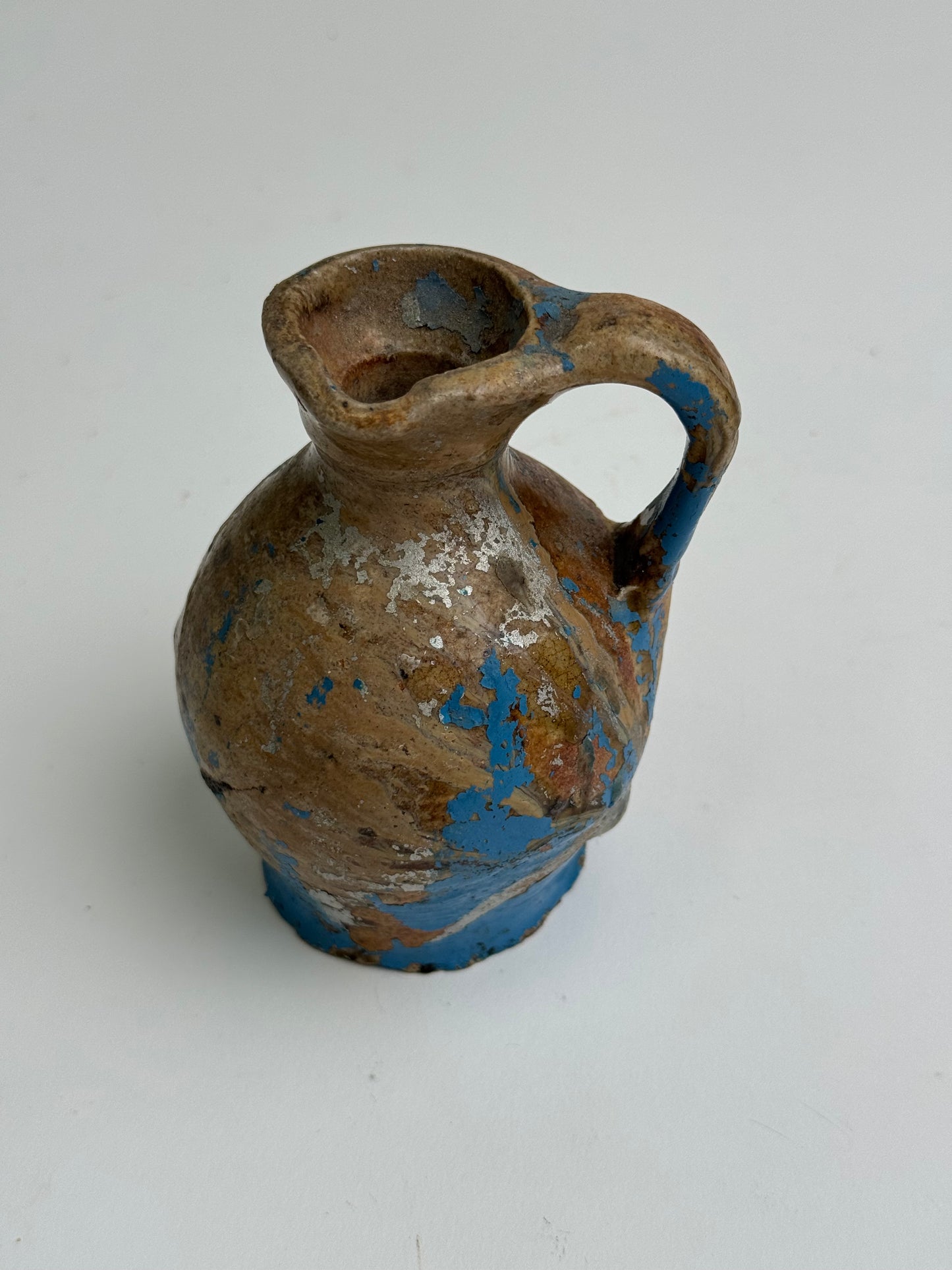 Blue Detail Vintage Mediterranean Jug